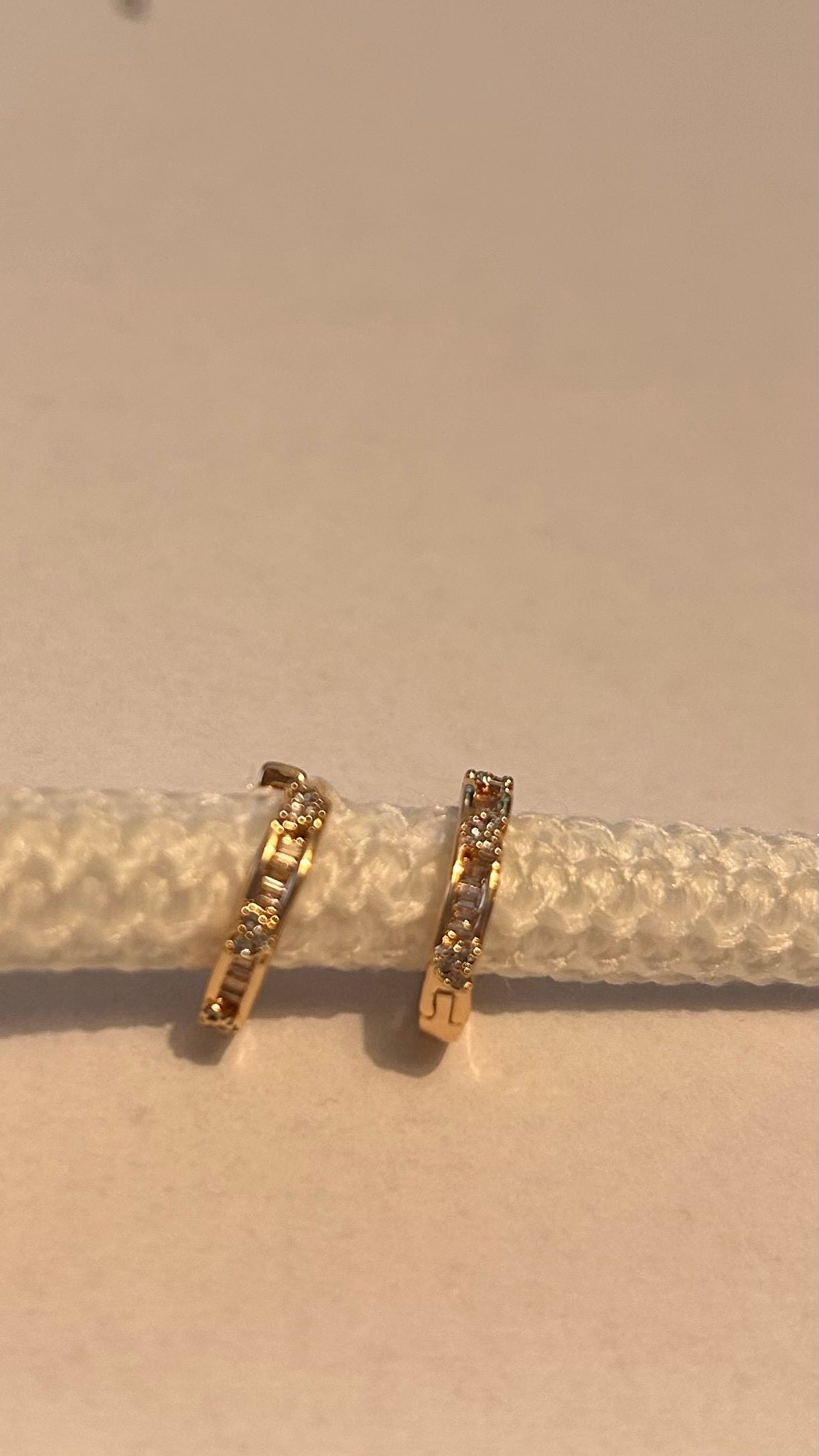 Creole Trio Stone Gold 18K