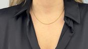 Double Almond Necklace